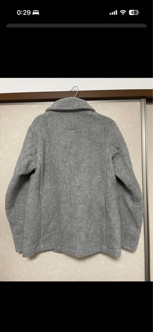 DANTON ダントン　ウールモッサジャケット　M