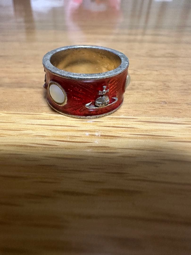Vivienne Westwood キングリング赤M
