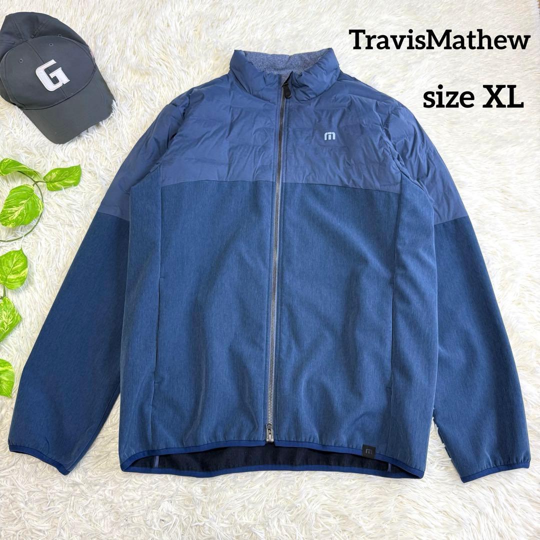 【トラビスマシュー】極美品 中綿ジャケット ネイビー XLサイズ メンズ