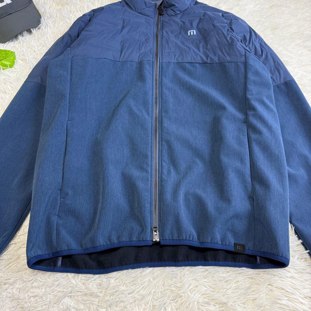 【トラビスマシュー】極美品 中綿ジャケット ネイビー XLサイズ メンズ