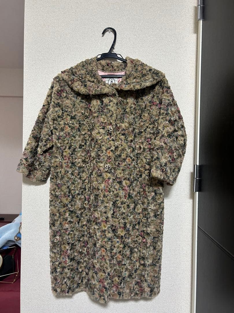 写真追加しました⭐︎ルールロジェット⭐︎ファー風ロングコート サイズ1