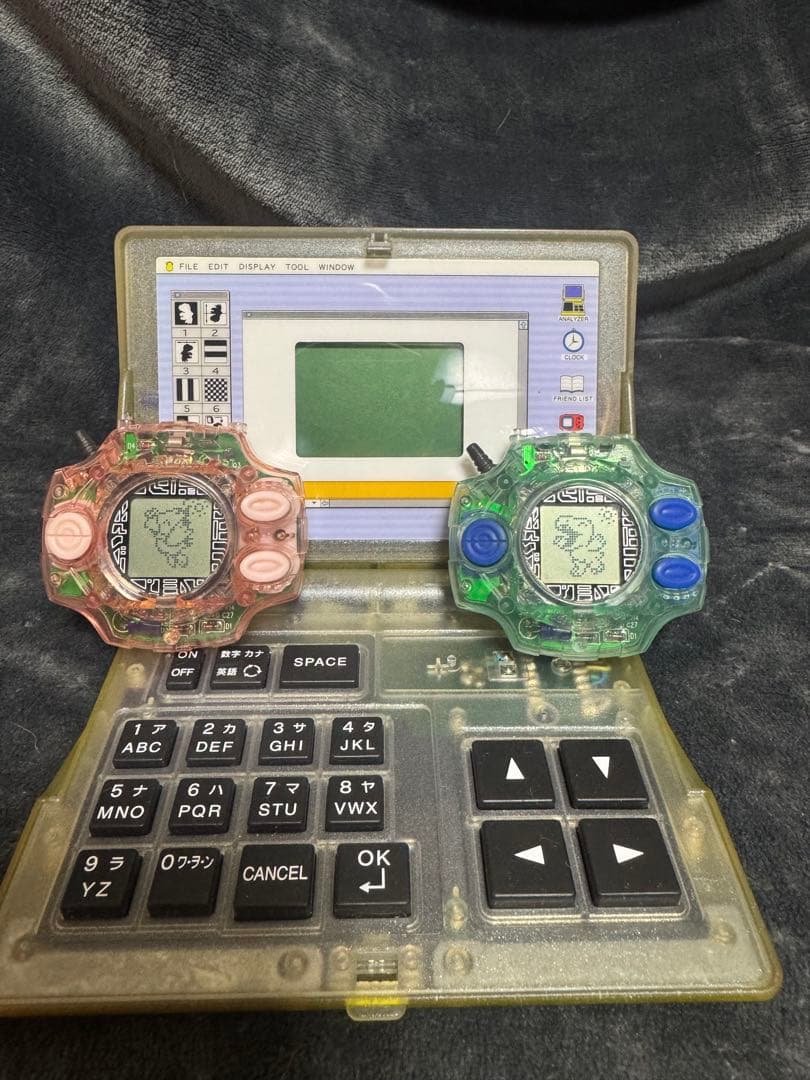 デジモンアドベンチャー デジヴァイス 2個 幸四郎のパソコン