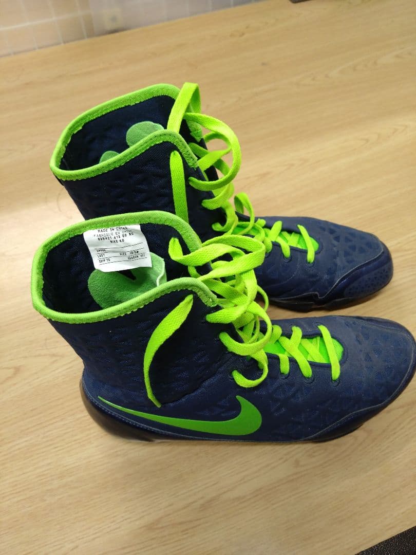 Nike KO ボクシングシューズ 村田着用デザイン 10.5サイズ