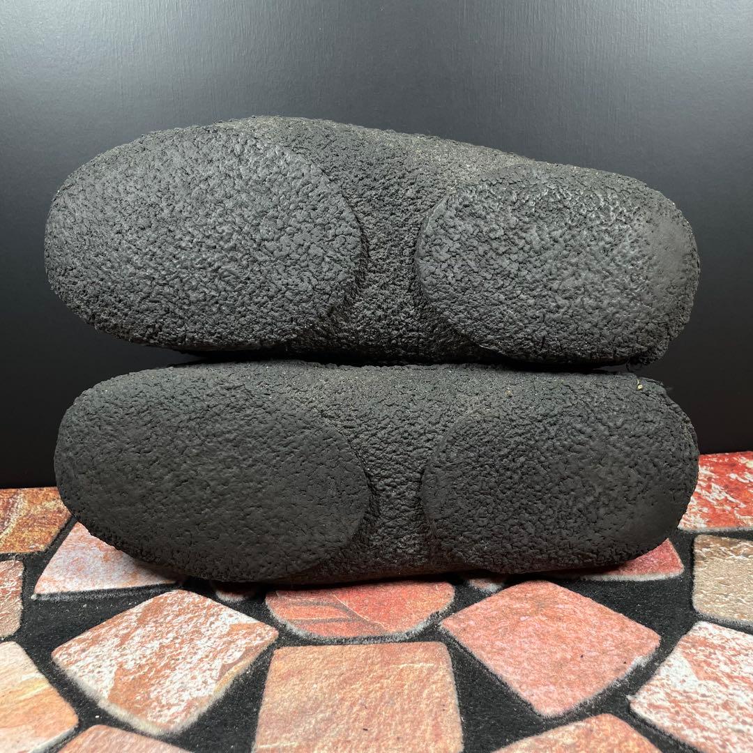 ユケテン　本革　デッキシューズ　ローファー　スリッポン　クレープソール　黒　26