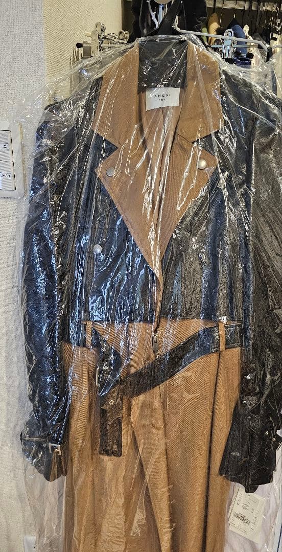 AMERI トレンチ　コート　ロング　春　秋