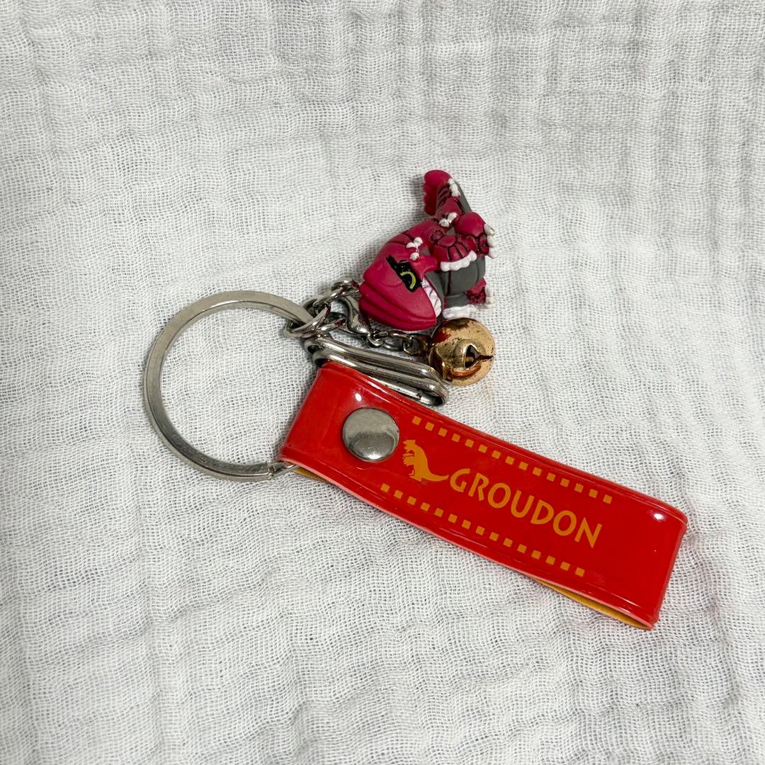 2005年 ポケモンセンター限定 グラードンフィギュアキーホルダー 超激レア