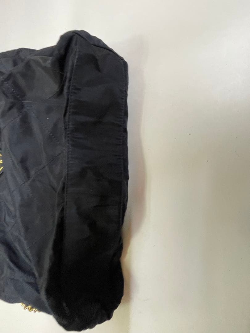 PRADA プラダ ナイロン チェーンショルダーバッグ ブラック