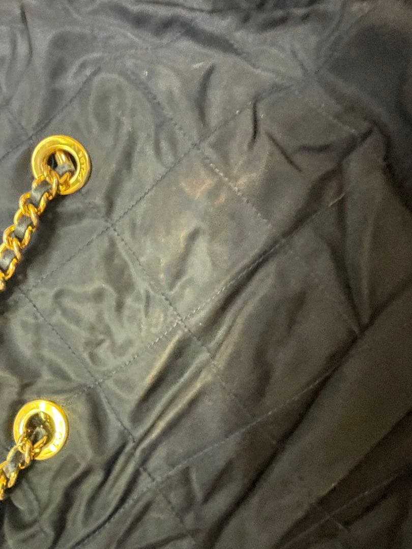 PRADA プラダ ナイロン チェーンショルダーバッグ ブラック