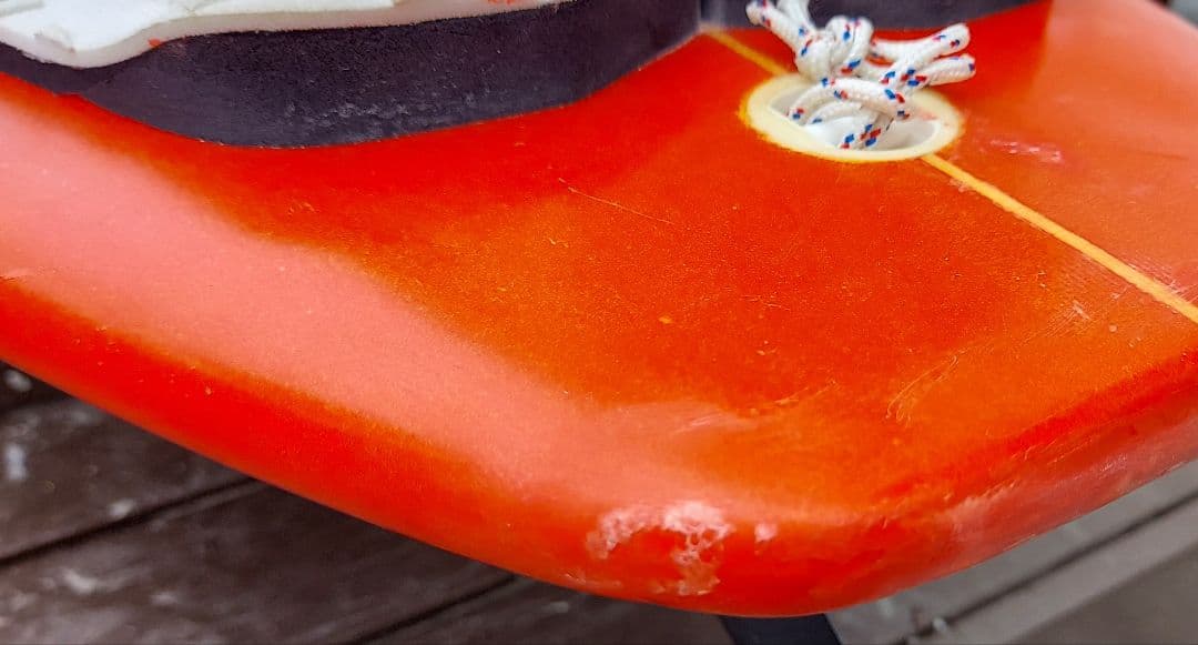 QUARTER SURFBOARDS 6'1\" フィン・リーシュ付き！