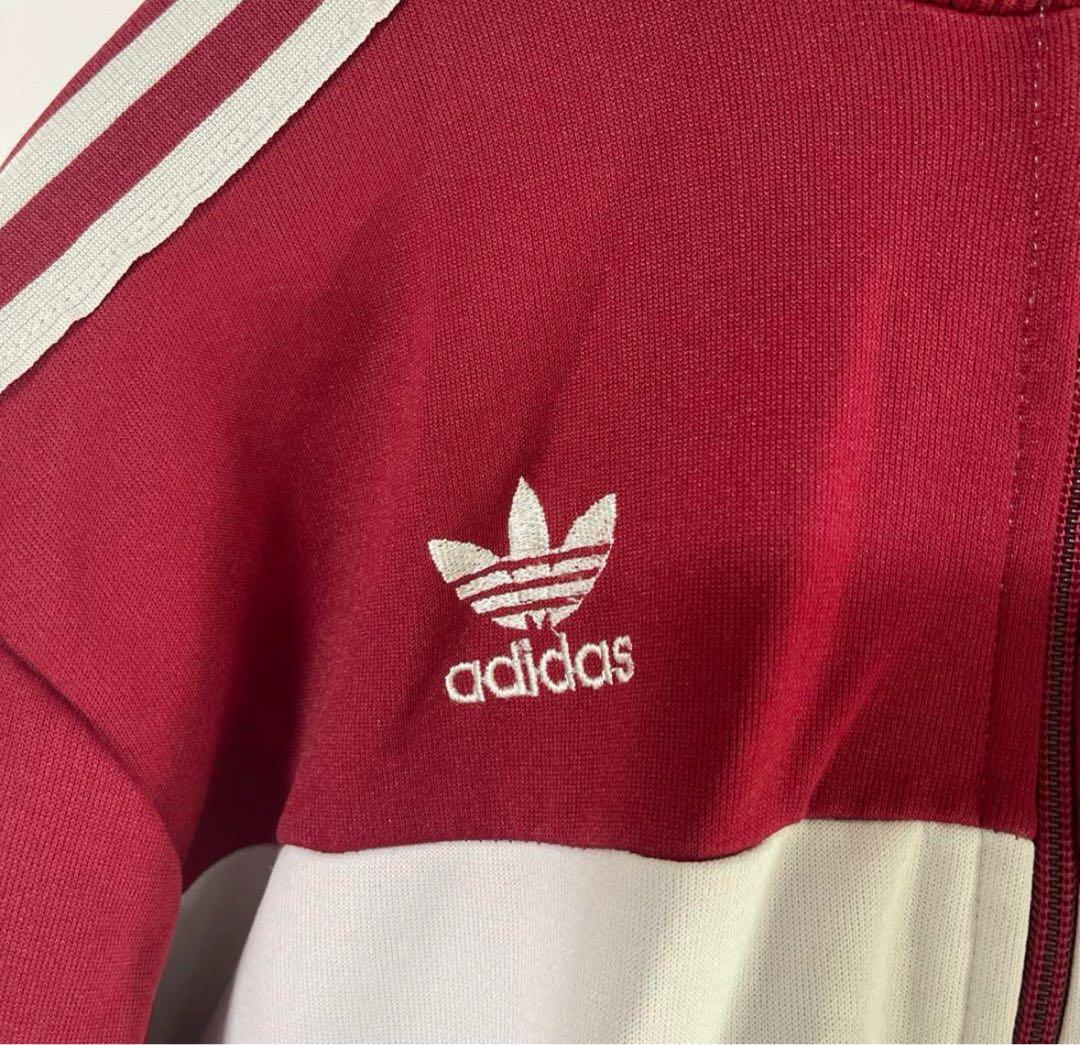 80s old adidas アディダス トラックジャケット 小松菜奈