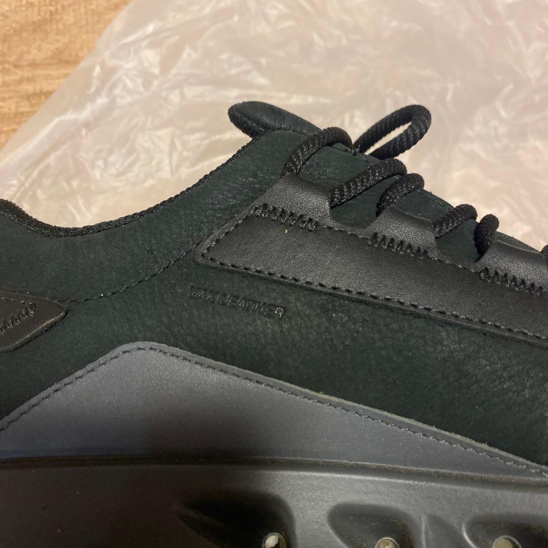 ECCO エコー 定番 ゴアテックス スニーカー 24cm 革　美品　黒ブラック