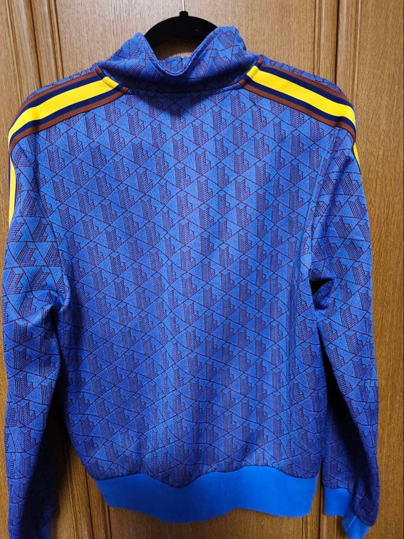 じ*ん様 LACOSTE ジオメトリックパターン ジャージ US M