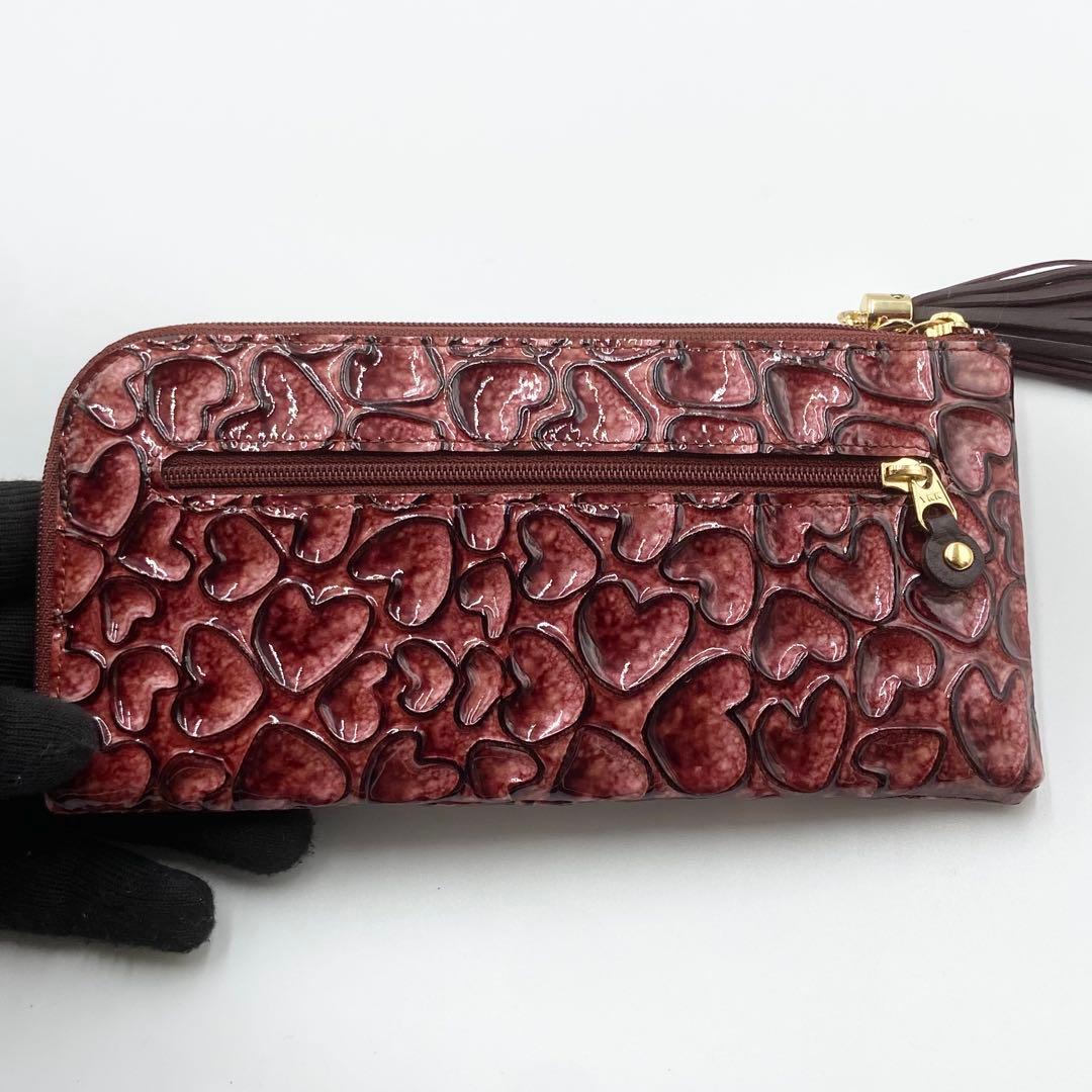 未使用保管品　ATAO アタオ　リモ　ハッピーヴィトロ　長財布　ハート　レザー