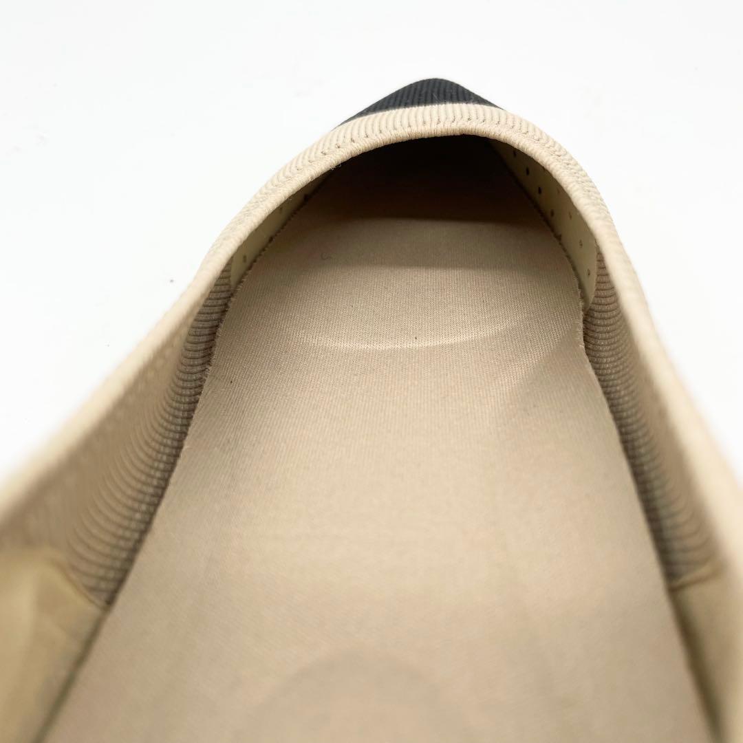 【極美品】VIVAIA ビバイア フラットシューズ ポインテッドトゥ ベージュ