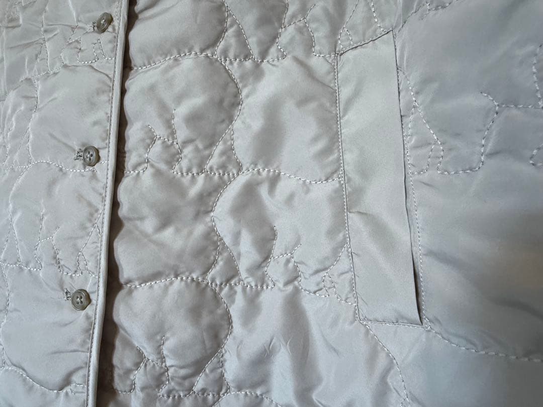 Marble Sud/ベアー柄/キルティングベスト