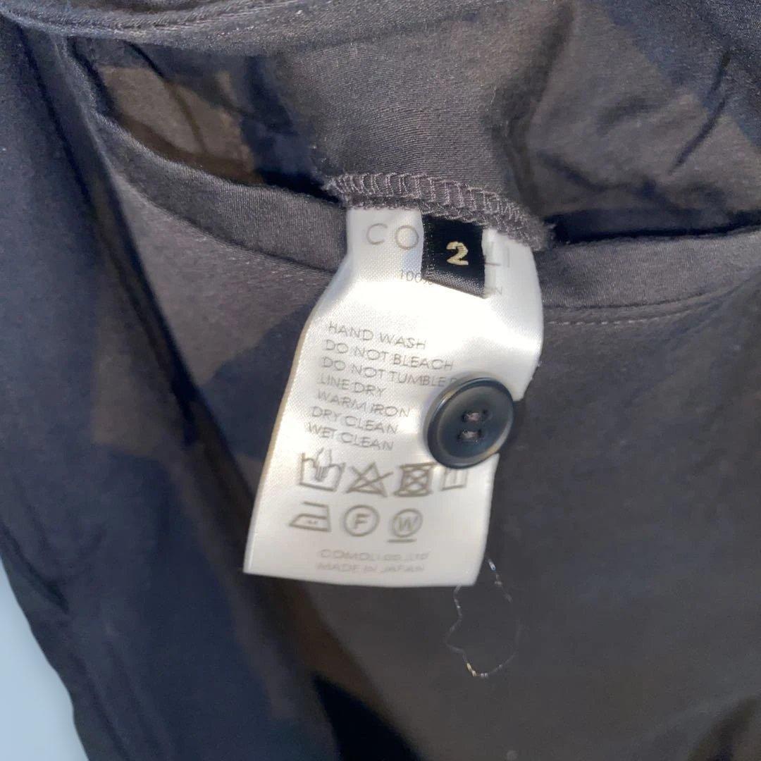 COMOLIコモリ　21ssコットンサテン　セットアップ