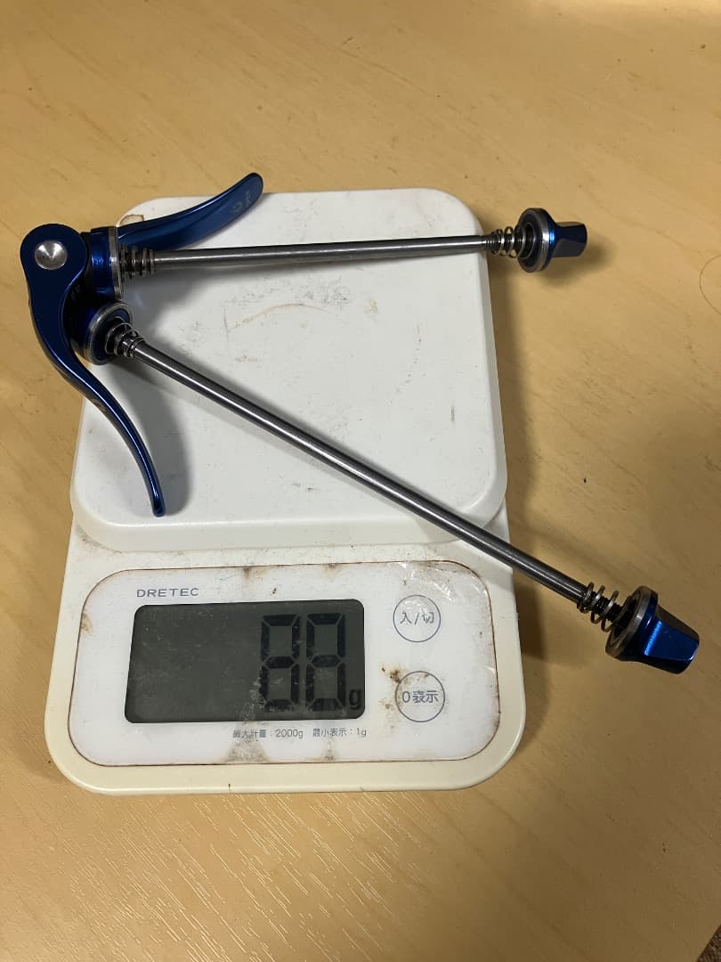 SALSA Flip-Offs スキュワー（チタンシャフト）ブルー中古！