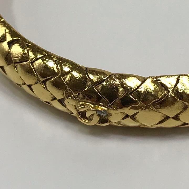 シャネル　ヴィンテージ バングル ココマーク