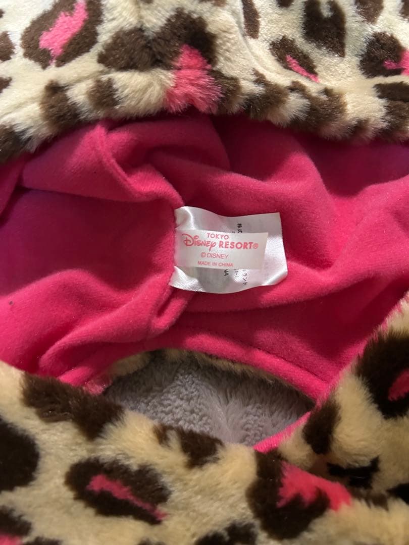 東京ディズニーリゾート ヒョウ柄帽子 サイズ5