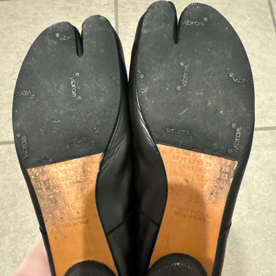 マルジェラ　タビ　バレエシューズ　36