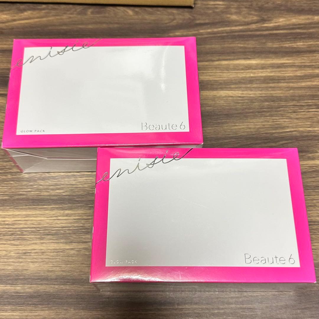 【未開封】エニシー グローパック 2箱Beaute6 フェイシャルジェルパック