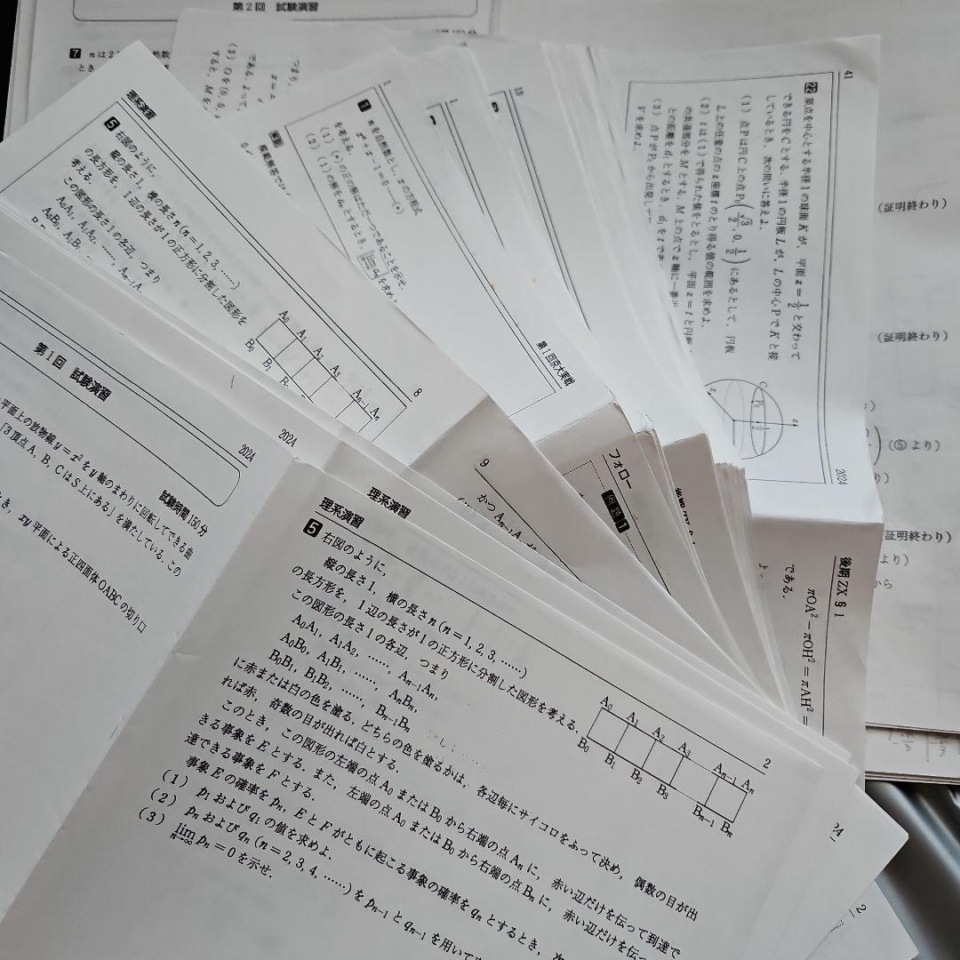 数学ZX(関西EXクラス限定) 2024年　駿台