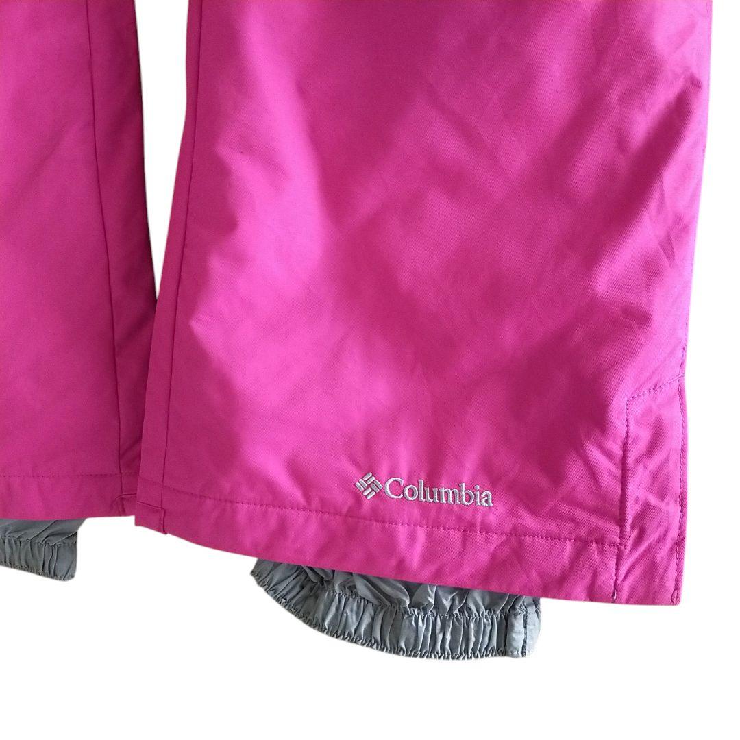 【美品 高機能】US Columbia OMNI-TECH ピンク スノーパンツ