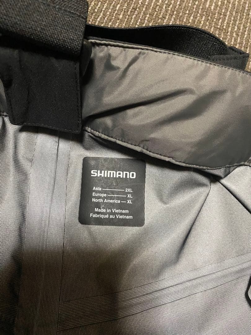 シマノ　ゴアテックスレインウェア　パンツのみ