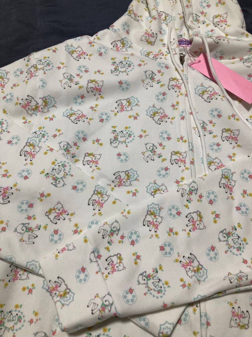 Mabling カラフルキャラクター柄 フルジップパーカー