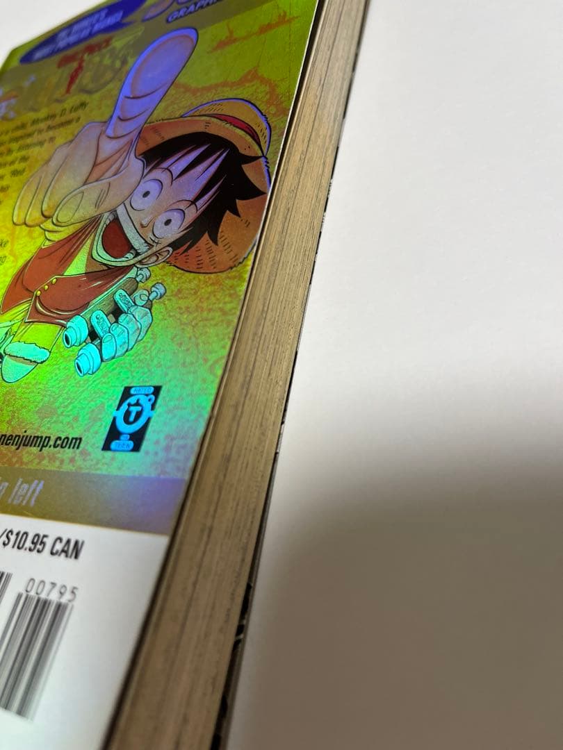 少年漫画 ONEPIECE Limited Edition Gold Foil #1