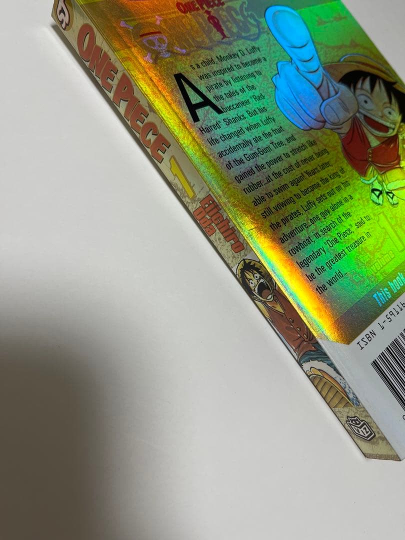 少年漫画 ONEPIECE Limited Edition Gold Foil #1