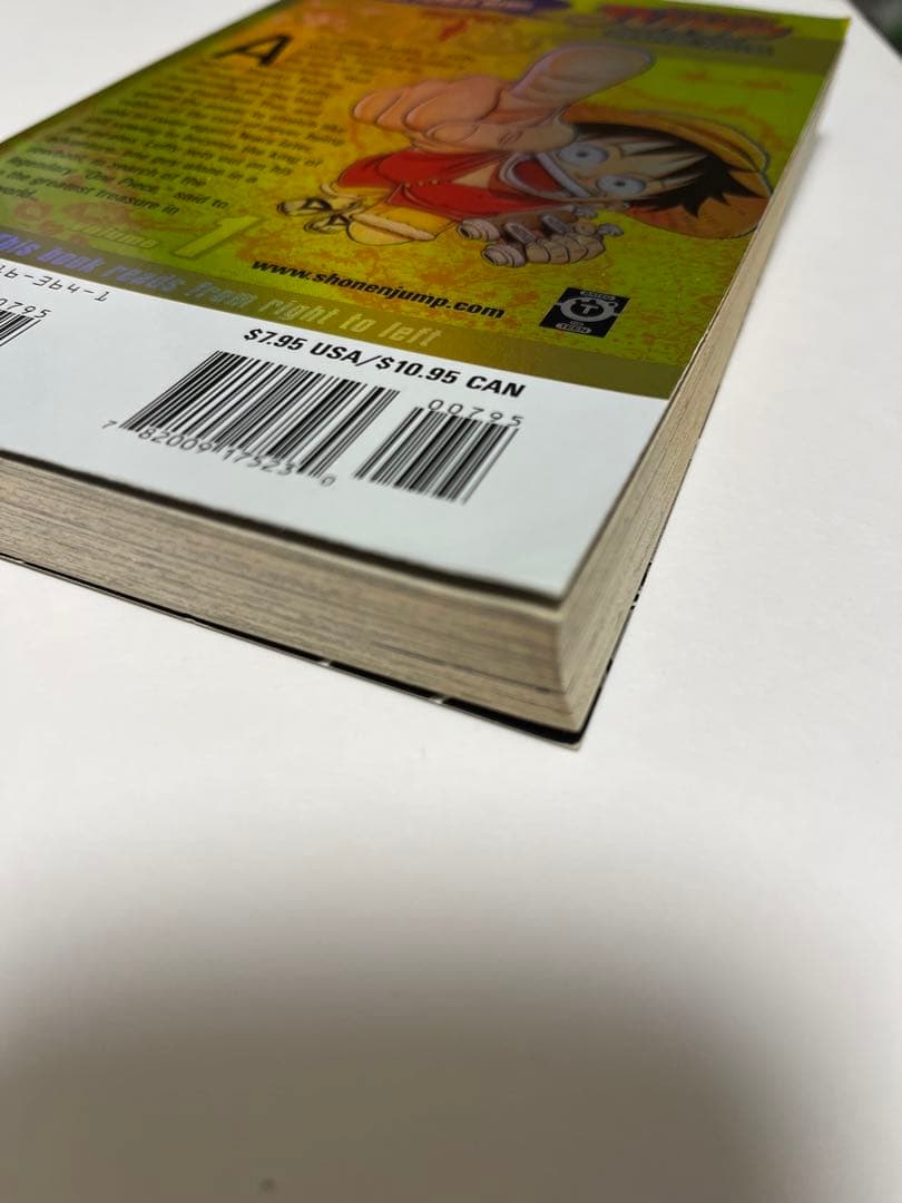 少年漫画 ONEPIECE Limited Edition Gold Foil #1