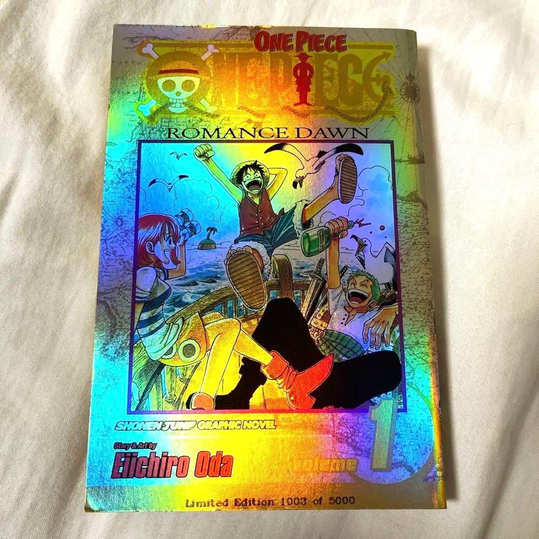 少年漫画 ONEPIECE Limited Edition Gold Foil #1