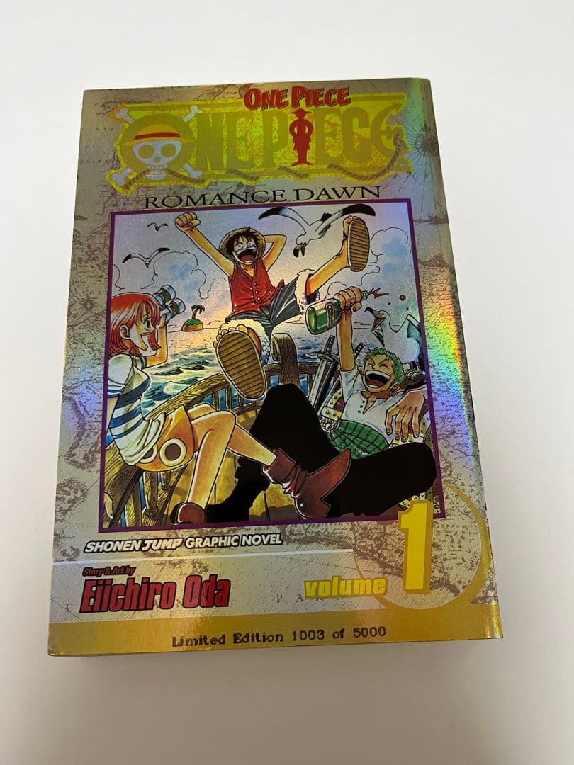 少年漫画 ONEPIECE Limited Edition Gold Foil #1