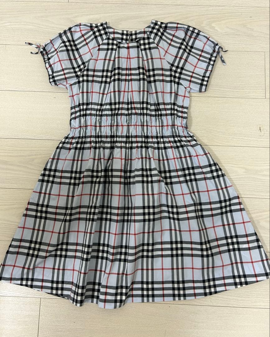 BURBERRY チェック柄 半袖ワンピース 150〜160