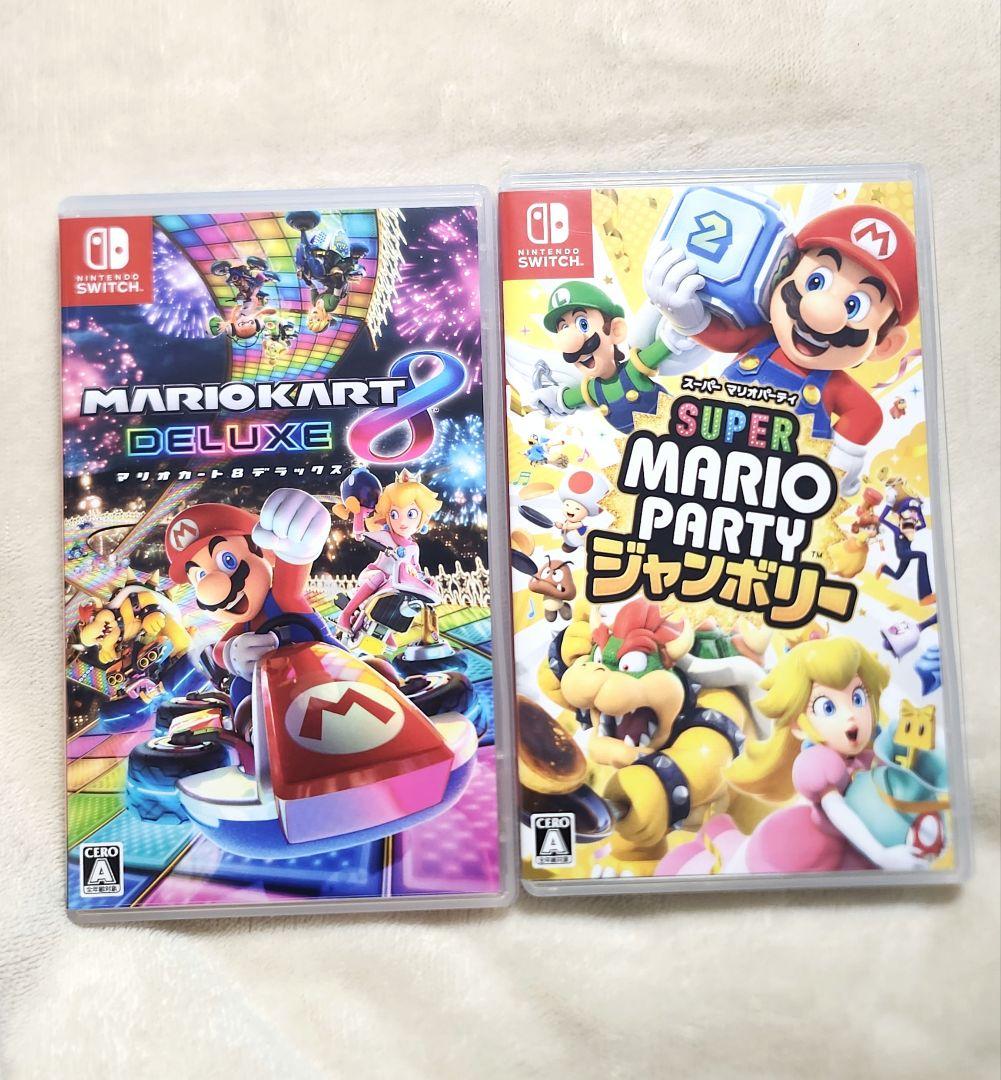 Switch　スーパーマリオパーティ ジャンボリー　マリオカート8　デラックス