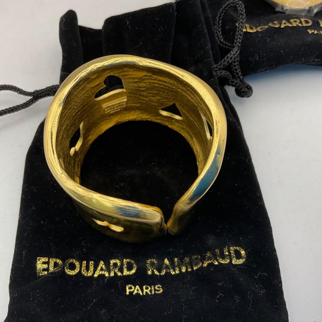 Edouard Rambaud エデュアールランボー　ゴールドハート　バングル