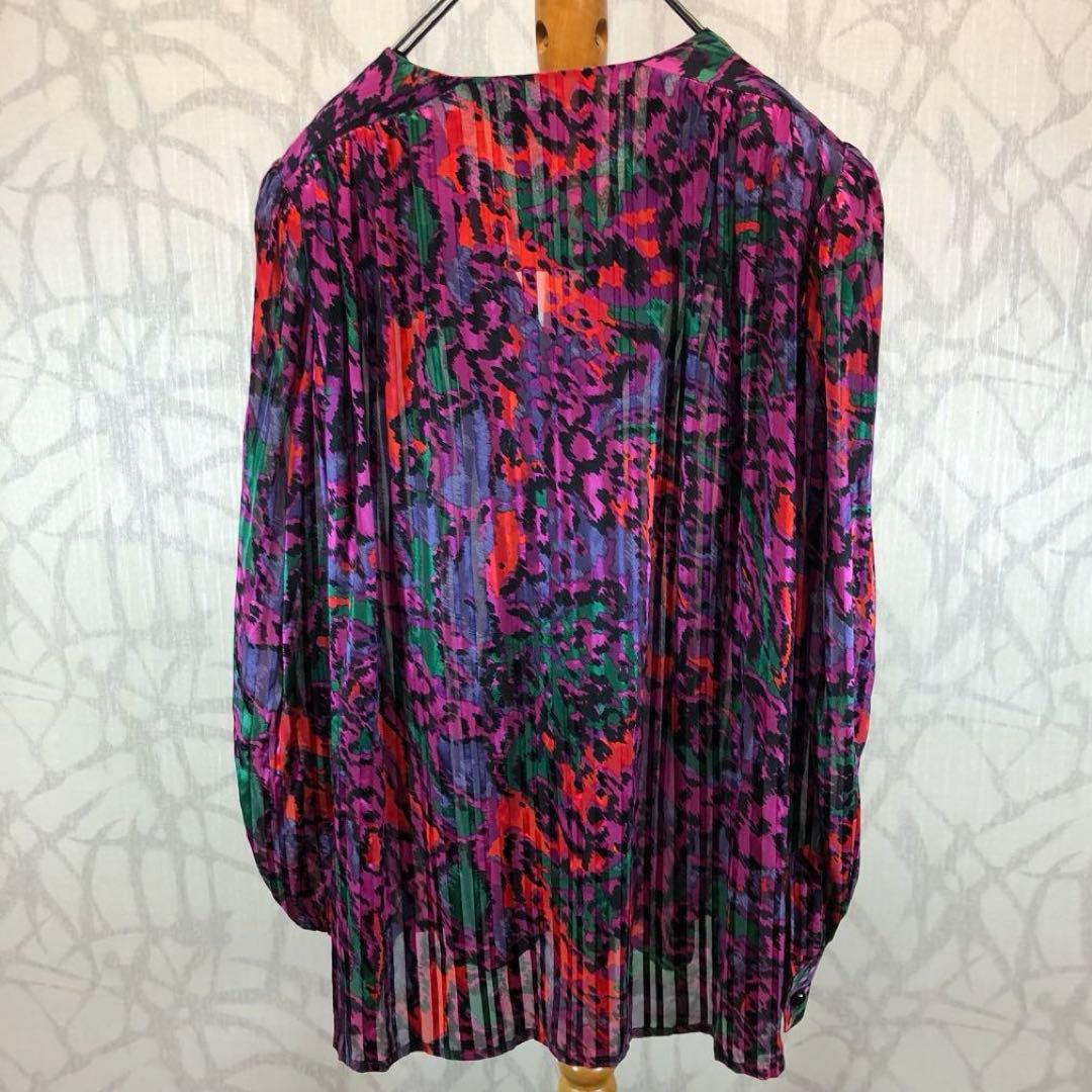 かおり様　シルク　Yves Saint Laurent 90s ジャケット　R