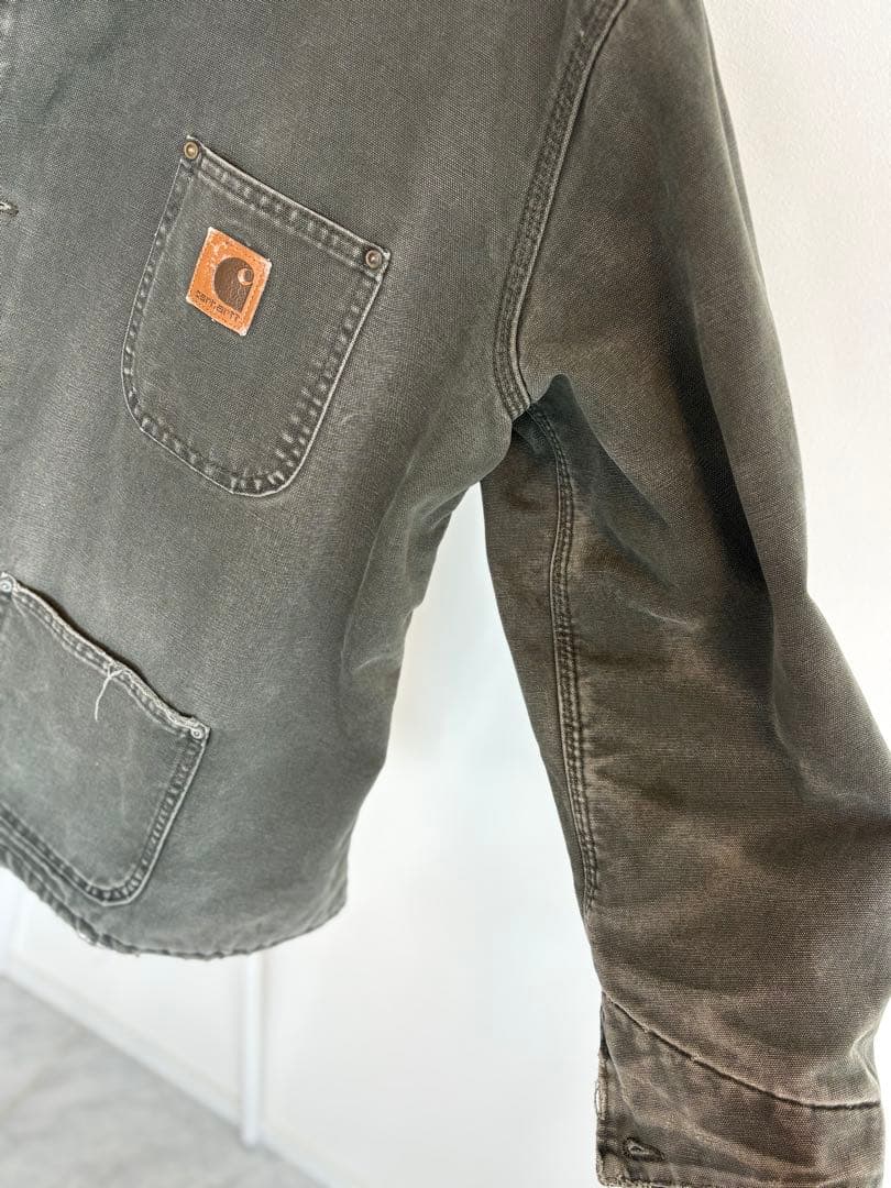 USA製 Carhartt ミシガンチョアコート 良フェード