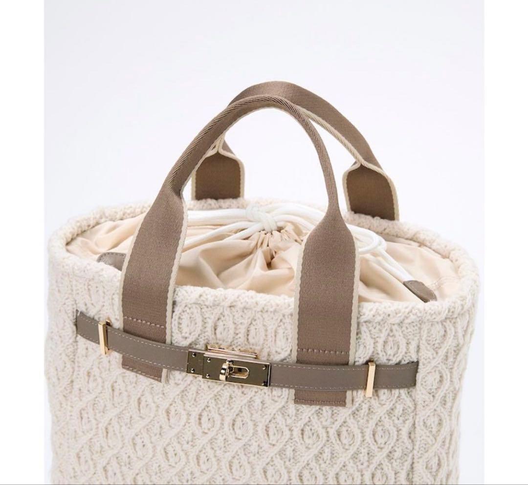 【新品未使用】マンシングウェア　ゴルフバッグ　ニットカートバッグ （ホワイト）