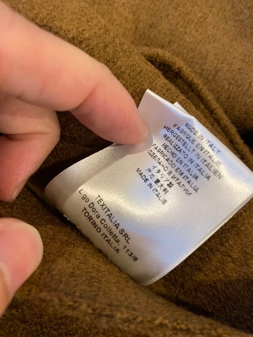 HARRIS WHARF LONDON ベルト付き コート イタリア製