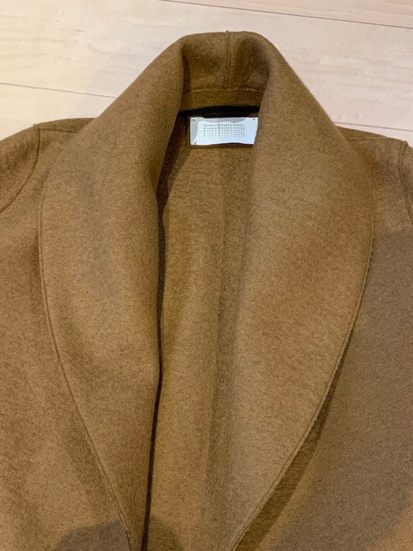 HARRIS WHARF LONDON ベルト付き コート イタリア製