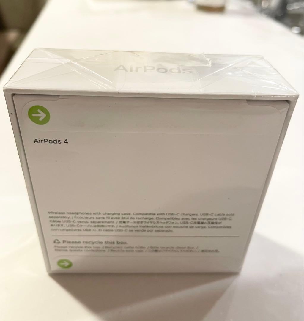 AirPods 4 本体 未開封 ホワイト