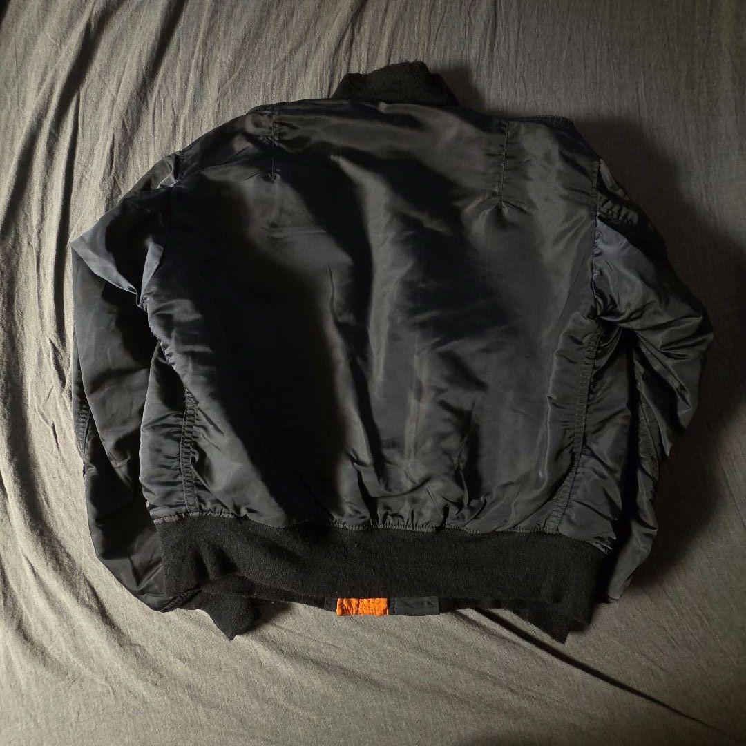 90s USA製 ALPHA INDUSTRIES MA-1 SIZE-M