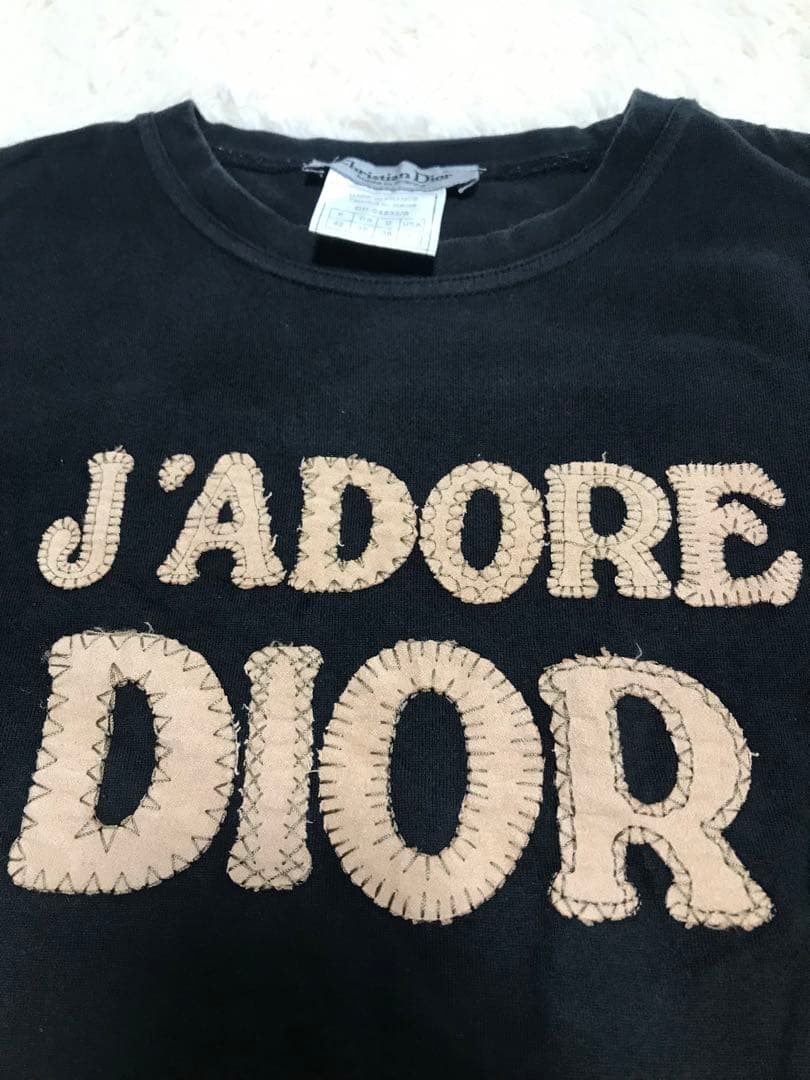 J'ADORE DIOR 黒 Tシャツ