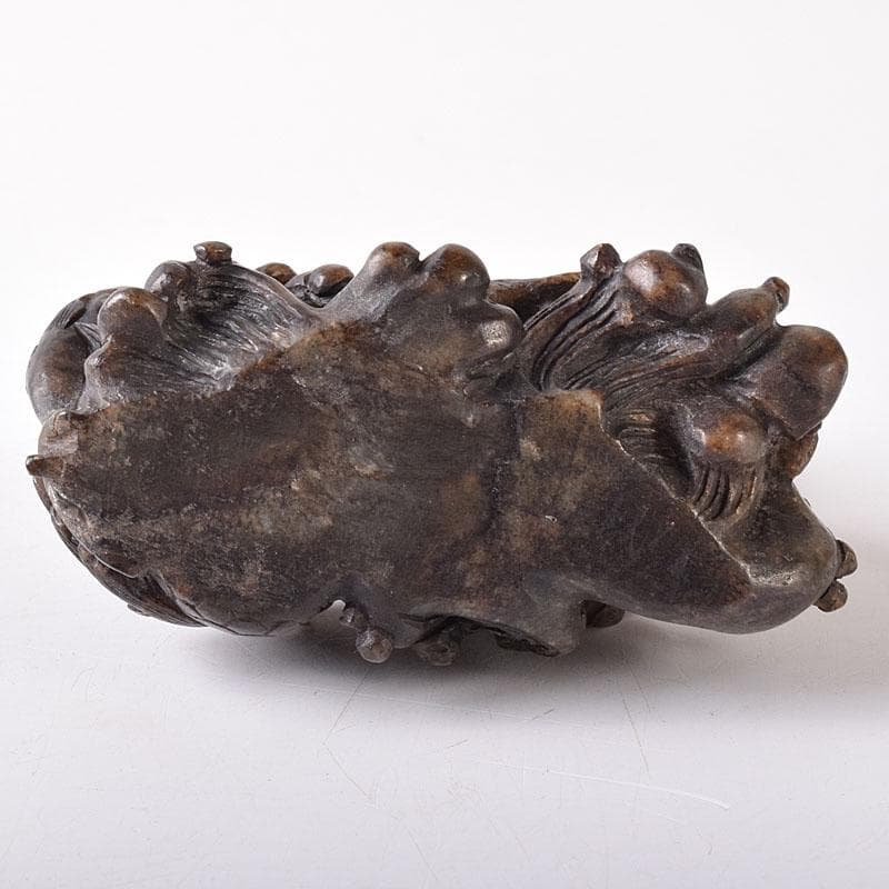 天馬中国　玉石彫刻　天女像　人物像　置物　V　R8341