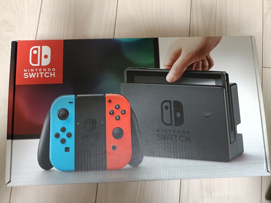 Switch 本体 赤.緑Joy-Con＋SDカード256G＋ケース付
