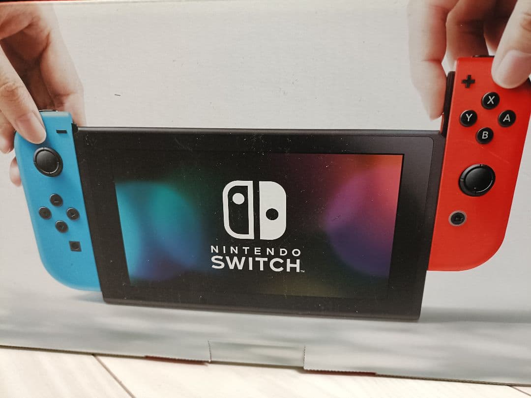 Switch 本体 赤.緑Joy-Con＋SDカード256G＋ケース付