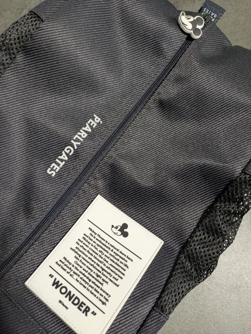 【極美品】パーリーゲイツ ミッキー コラボ シューズケース バック ゴルフ