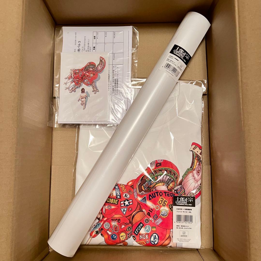 士郎正宗の世界展 大友克洋 攻殻機動隊 Tシャツ XXL ポスター ポストカード